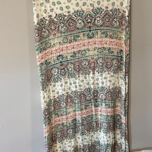 Bohemian Maxi Skirt - Multicolor